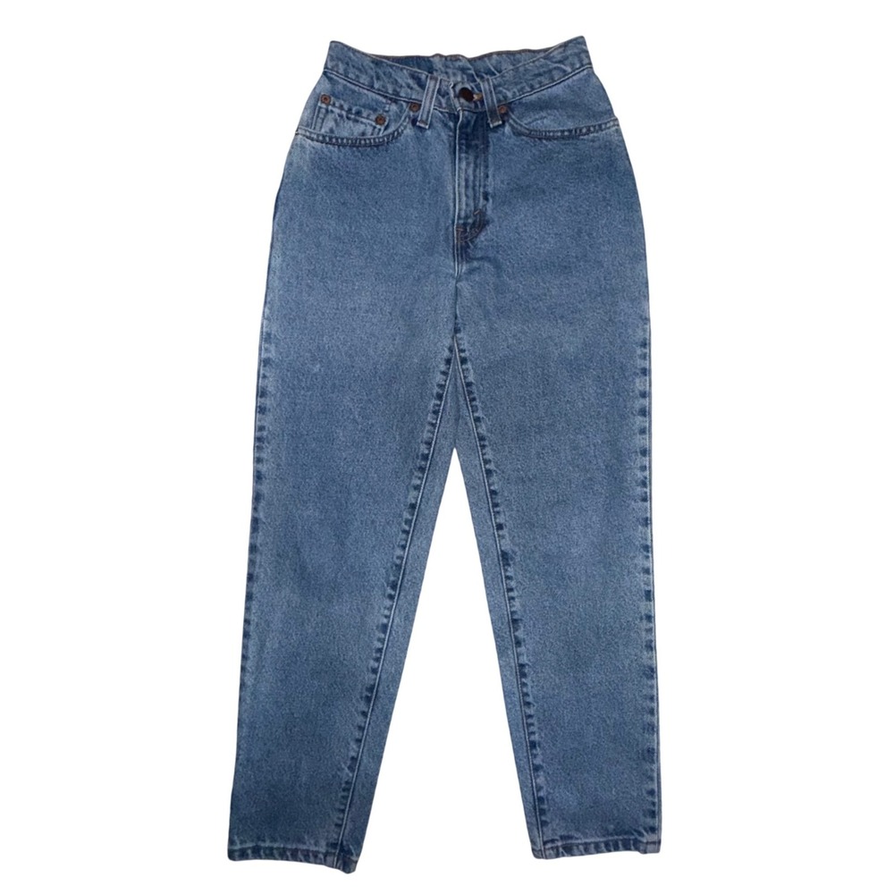 Levi's 573M Tapered Jeans‎ 24 Blue High Waisted Vintage 90s Mom USA 100% Cotton